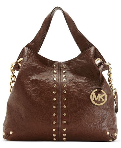 macy's michael kors leather white reduced|Clearance .